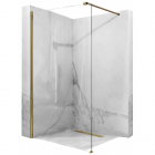 Бездверна душова кабіна Rea Aero Gold REA-K8441 золото/прозоре скло