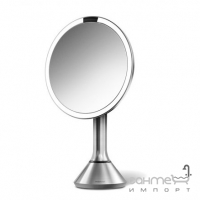 Зеркало сенсорное круглое 20 см Simplehuman SE ST3052, нержавеющая сталь
