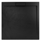 Акриловий душовий піддон Rea Grand Black 90x90 REA-K4595 чорний