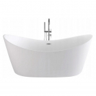 Акрилова окремостояча ванна Rea Ferrano REA-W0150 біла