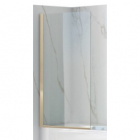 Шторка на ванну Rea Elegant Gold REA-W5600 золото/прозрачное стекло