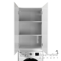 Шкаф для стиральной машины Мойдодыр Soft Line П-66 белый
