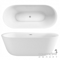 Акриловая отдельностоящая ванна Rea Porto REA-W0650 белая