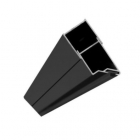 Розширювальний профіль для кабін/дверей Rea Molier REA-K6395 чорний