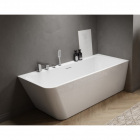 Ассиметричная акриловая ванна Radaway Gloria 1600x730 правосторонняя, белая
