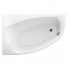 Асиметрична акрилова ванна з ніжками та сифоном Radaway Naxia 1700x1100 лівостороння, біла