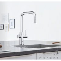 Смеситель для кухни с фильтром для воды Grohe Blue Home 31543000 хром