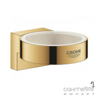 Тримач для склянки/дозатора рідкого мила Grohe Selection 41027GL0 золото