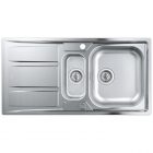 Кухонная мойка Grohe K400 31567SD0 60-S 97/50 1.5 rev матовая нержавеющая сталь