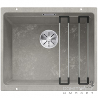 Гранітна кухонна мийка Blanco Etagon 500-U 526341 бетон