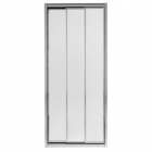 Душові двері в нішу Qtap Unifold UNICRM207C4 профіль хром/прозоре скло