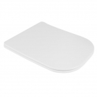Сидіння для унітазу softclose slim дюропласт Qtap Presto QT26992615EW біле