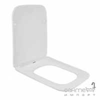 Сидіння для унітазу softclose slim дюропласт Qtap Kalao QT08991213AW біле