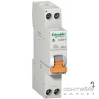 Дифференциальный автомат Schneider Electric АД63К 1П+Н 32A 30MA 240W 12525