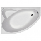 Акриловая ассиметричная ванна с ножками Kolo Supero 5537000 белая, левосторонняя