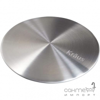 Крышка слива для кухонных моек Kraus STC-2 нержавеющая сталь