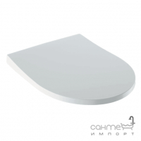 Сидіння для унітазу softclose дюропласт Geberit iCon 500.835.01.1 біле