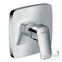 Змішувач для душу прихованого монтажу Hansgrohe Logis 71607000 хром