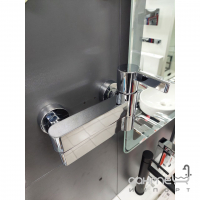 Настенный смеситель для ванны с поворотным изливом Vito 1302-010CH хром