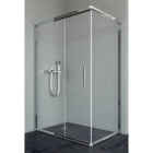 Прямокутна душова кабіна Veronis Minnesota 1200x900 профіль хром, прозоре скло