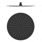 Верхний душ круглый Tres Inox 134315010NM матовый черный