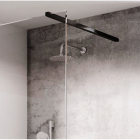Кронштейн для душової кабіни бездверної Ravak W Set-Uni Free/Wall GWD010003023 регульований, чорний