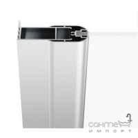 Профіль-подовжувач для душових кабін, дверей, стінок Ravak CNPS CPS E778801119400 білий