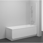 Шторка для ванни Ravak Nexty NVS1-80 7O840100Z1 профіль білий/прозоре скло