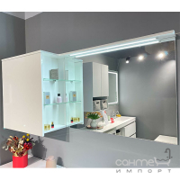 Дзеркальна шафка з LED-підсвічуванням Fancy Marble Vivara 1500 R 22015012201 біла, правостороння