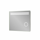 Зеркало 70х65, LED подсветка, линза трехкратного увеличения Sanwerk Lava Della ZL0000126