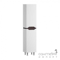 Пеналь підлоговий 35 см R (правосторонній) Sanwerk Simpli MV0000736, білий/вставка венге