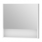Зеркальный шкафчик с LED-подсветкой Ювента Queen 80 белый