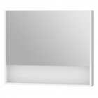 Зеркальный шкафчик с LED-подсветкой Ювента Queen 90 белый