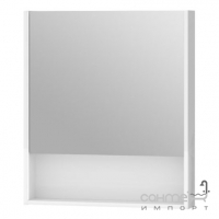 Зеркальный шкафчик с LED-подсветкой Ювента Queen 65 белый