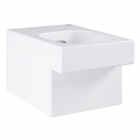 Подвесной безободковый унитаз Grohe Cube Ceramic 3924500H белый