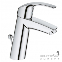 Смеситель Grohe Eurosmart + подвесная раковина Bau Ceramic 26129006