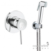 Гігієнічний душ прихованого монтажу Grohe Bau Classic UA11104800 хром
