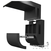 Світильник світлодіодний (LED) для ванної 30 см Sanwerk Smart NC-LE71 black AL LV0000111, алюміній/чорний мат