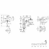 Набор смесителей Grohe Eurosmart New UA123246R0