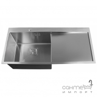 Кухонна мийка одна чаша з сушкою Weilor Immer WRT SD10050 нержавіюча сталь