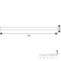 Труба для сифону McAlpine RS4 хром