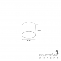 Точечный светильник MJ-Light D001 5W BK 3000K LED черный