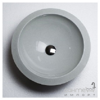 Врізна кругла раковина зі штучного каменю Adamant Moon 460 кольору в асортименті