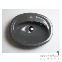 Врізна овальна раковина зі штучного каменю Adamant Comfy 540x425 кольору в асортименті