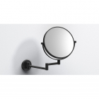 Підвісне косметичне дзеркало зі збільшенням х3 Sonia Contract-Hospitality 182800 чорне матове