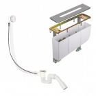 Монтажный набор для врезного смесителя для ванны на 4 отверстия Kludi Rotexa 7878205-00