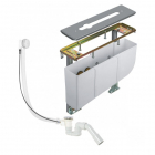 Монтажный набор для врезного смесителя для ванны на 3 отверстия Kludi Rotexa 7881205-00