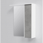 Зеркальный шкафчик с подсветкой AM.PM Gem S M91MPR0601BF38 белый/бетон, правосторонний