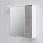 Зеркальный шкафчик с подсветкой AM.PM Gem S M91MPR0751BF38 белый/бетон, правосторонний
