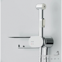 Гигиенический душ с смесителем, полочкой и держателем для туалетной бумаги AM.PM Like F0202600 хром